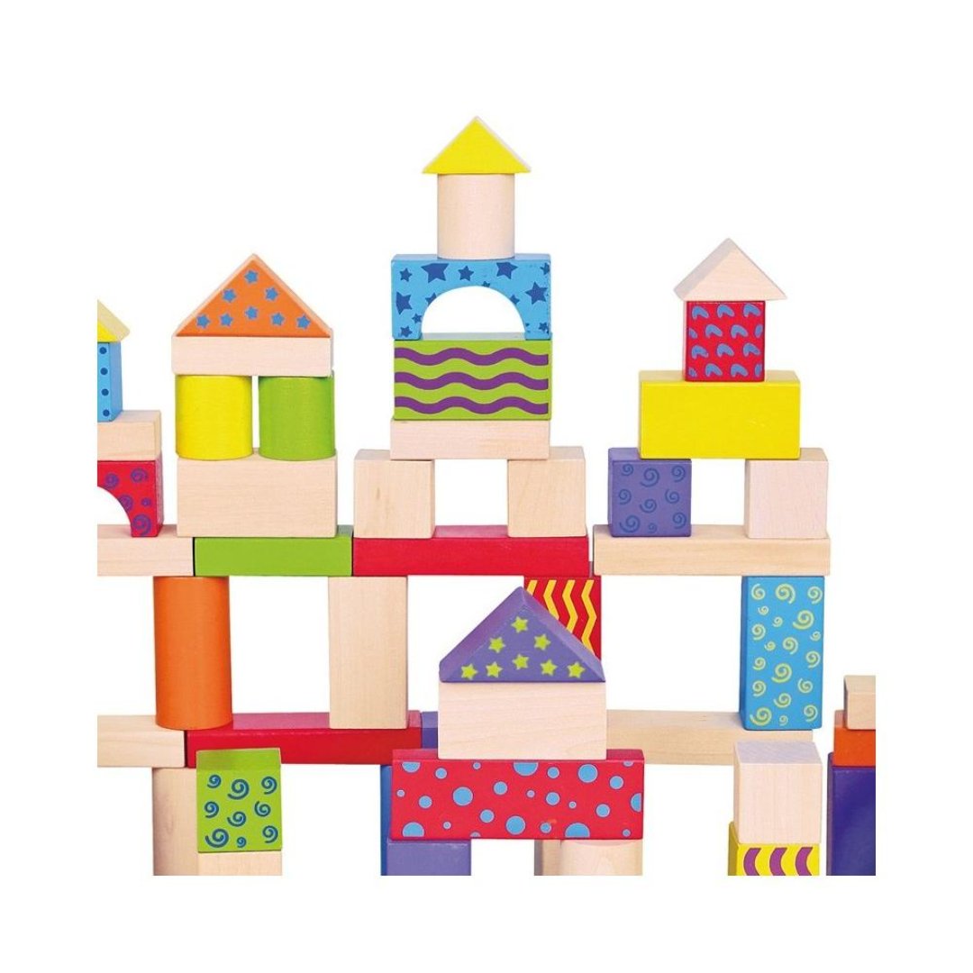 100 Wooden Blocks