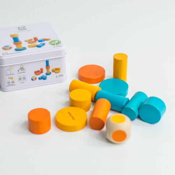 Plantoys Wooden Stacking Game