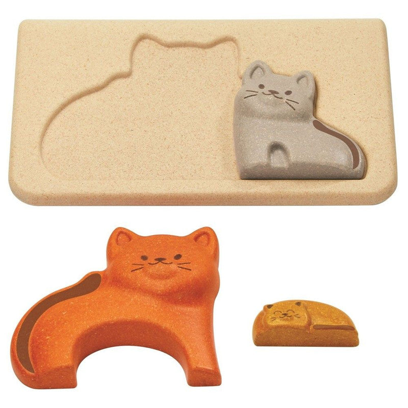 Plantoys Wooden Cat Puzzle