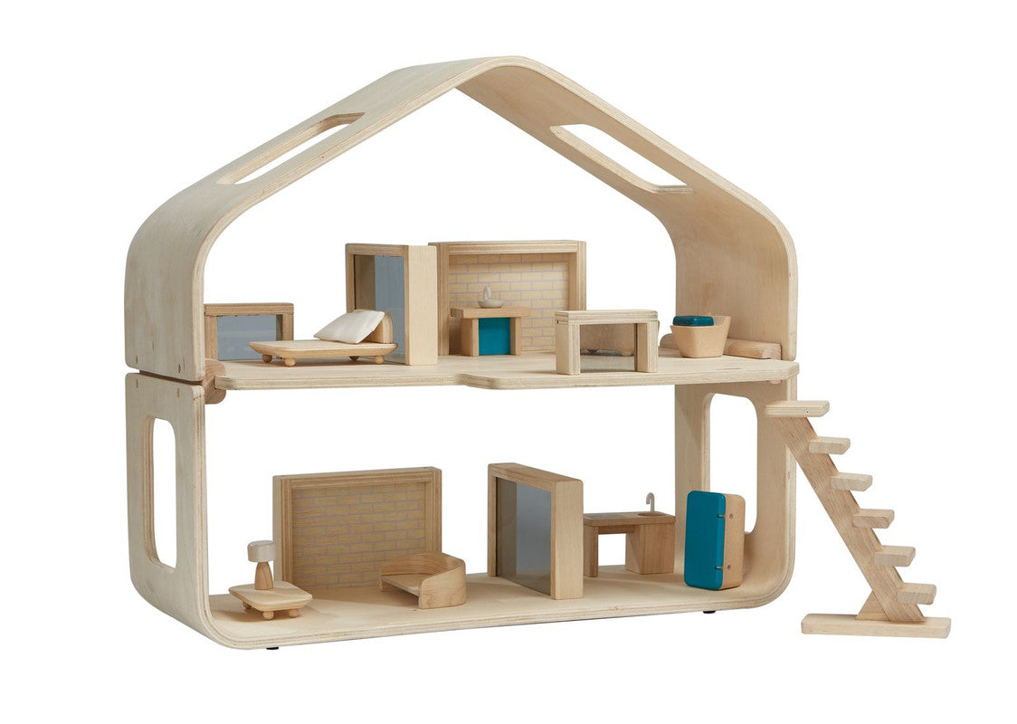 Plantoys Wooden Contemporary Dollhouse