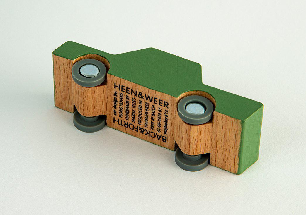 Back & Forth Car Green