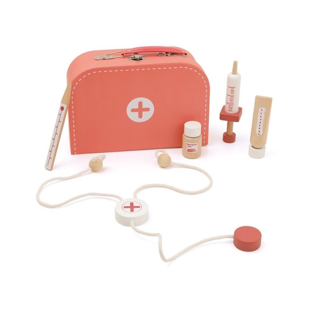 Wooden Doctor Suitcase