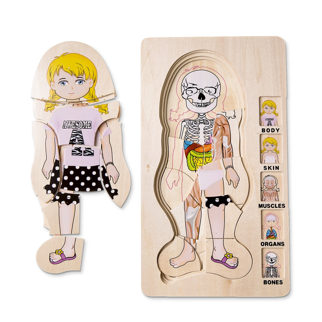 5 Layer Puzzle, Girl