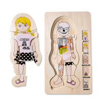 5 Layer Puzzle, Girl