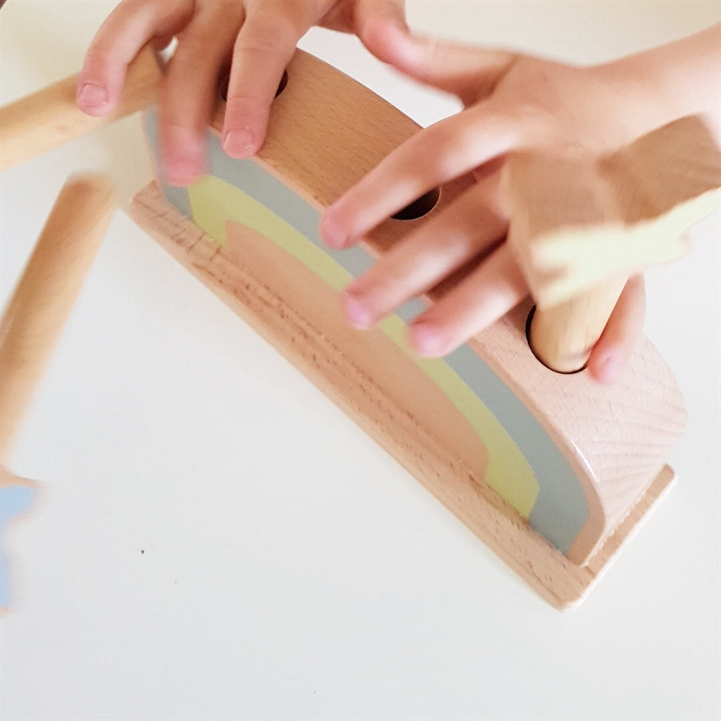 Wooden Pop Up Toy - Butterfly