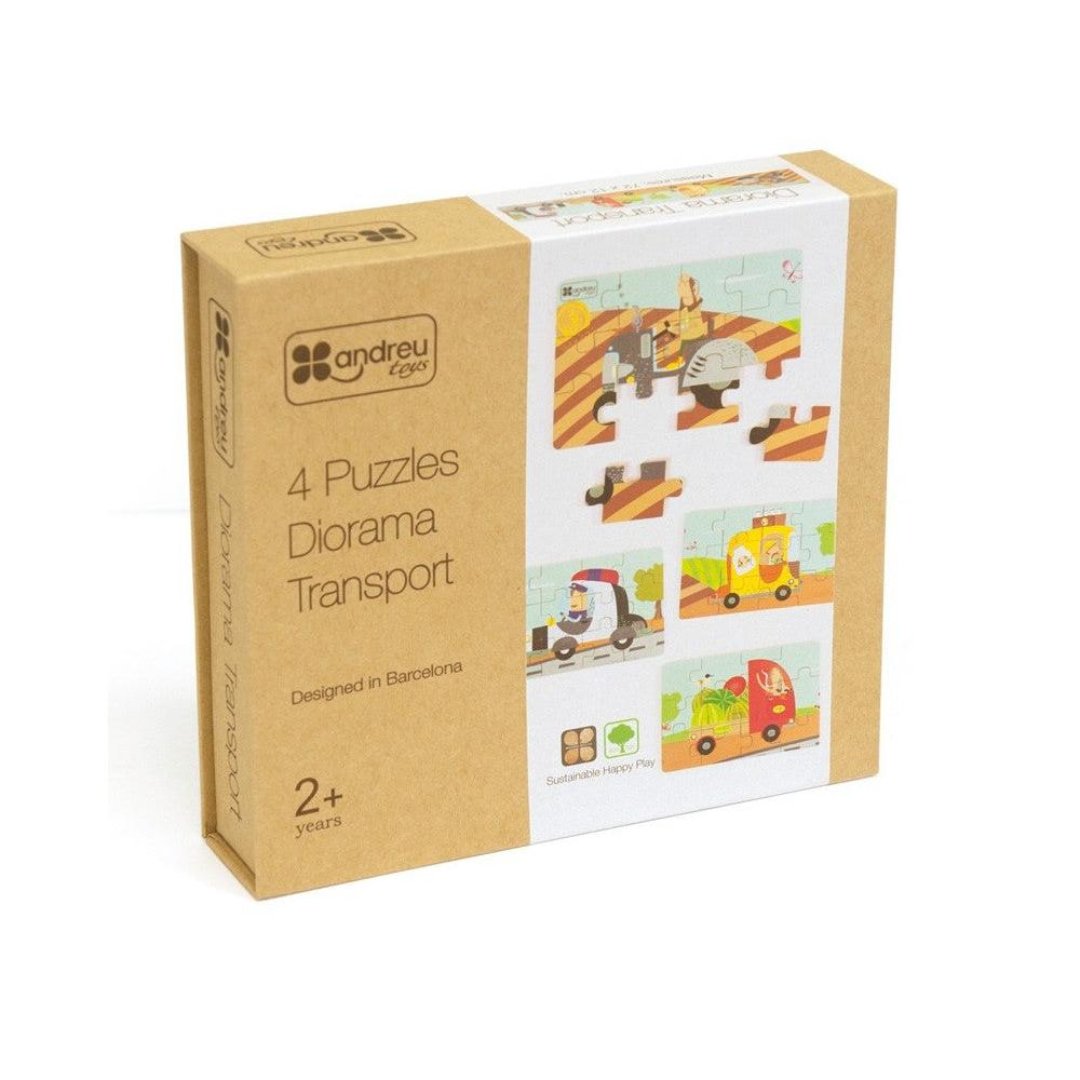 4 Puzzles - Diorama Transport