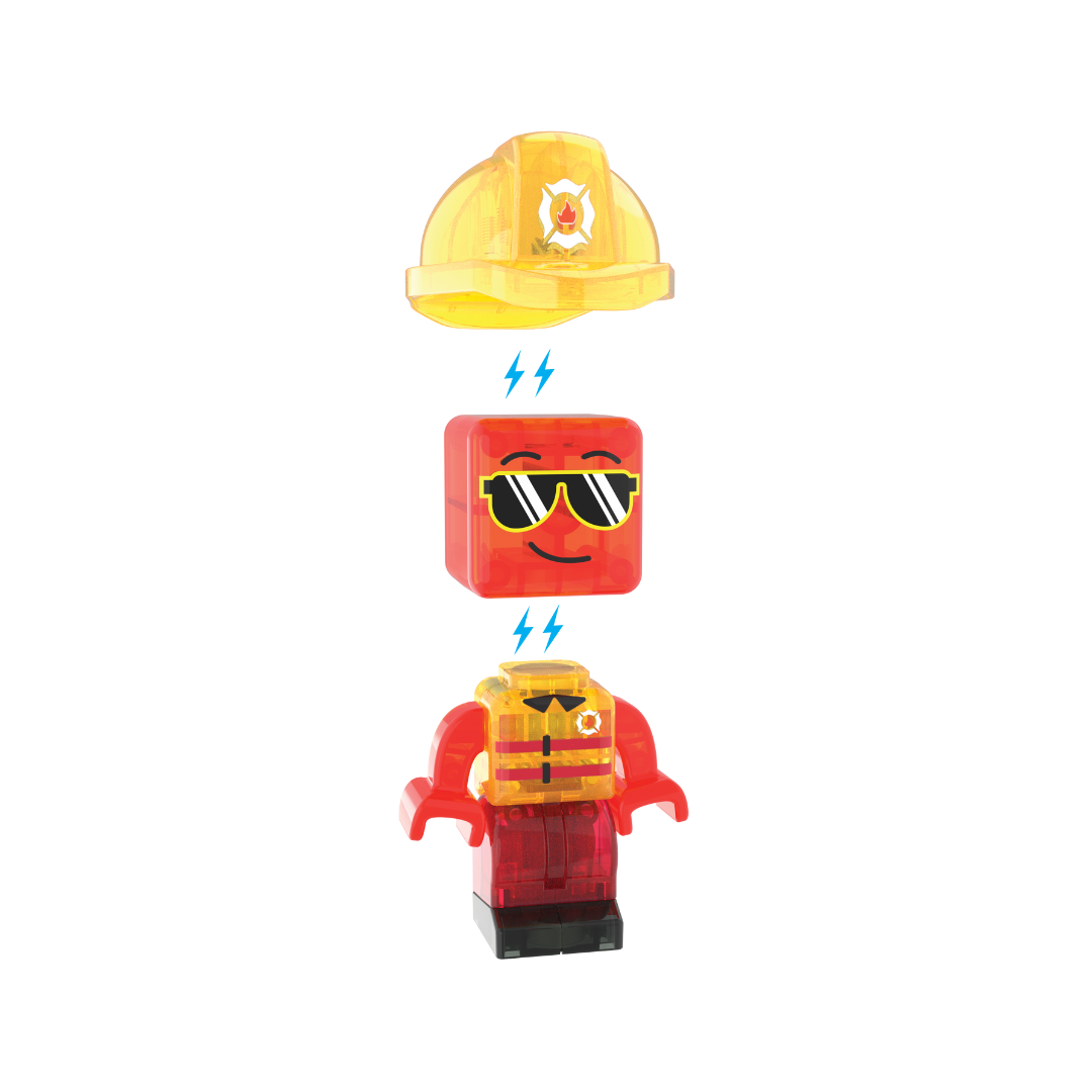 Magna-Tilesâ® Fire Rescue 27-Piece Set