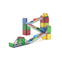 Magna-Tilesâ® Rail Racers Deluxe 90-Piece Set