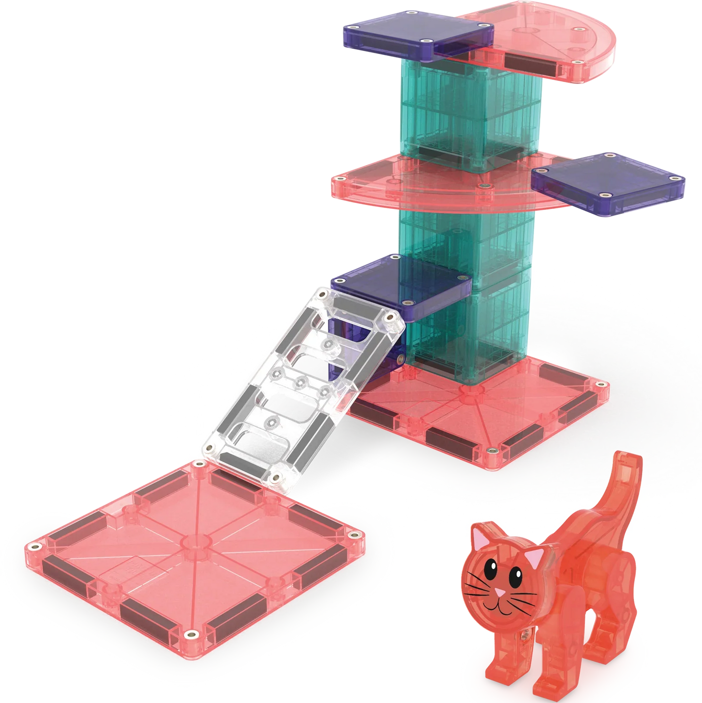 Magna-Tilesâ® Cat Tree 13-Piece Set