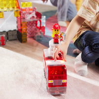 Magna-Tilesâ® Fire Station 50-Piece Set