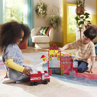 Magna-Tilesâ® Fire Station 50-Piece Set
