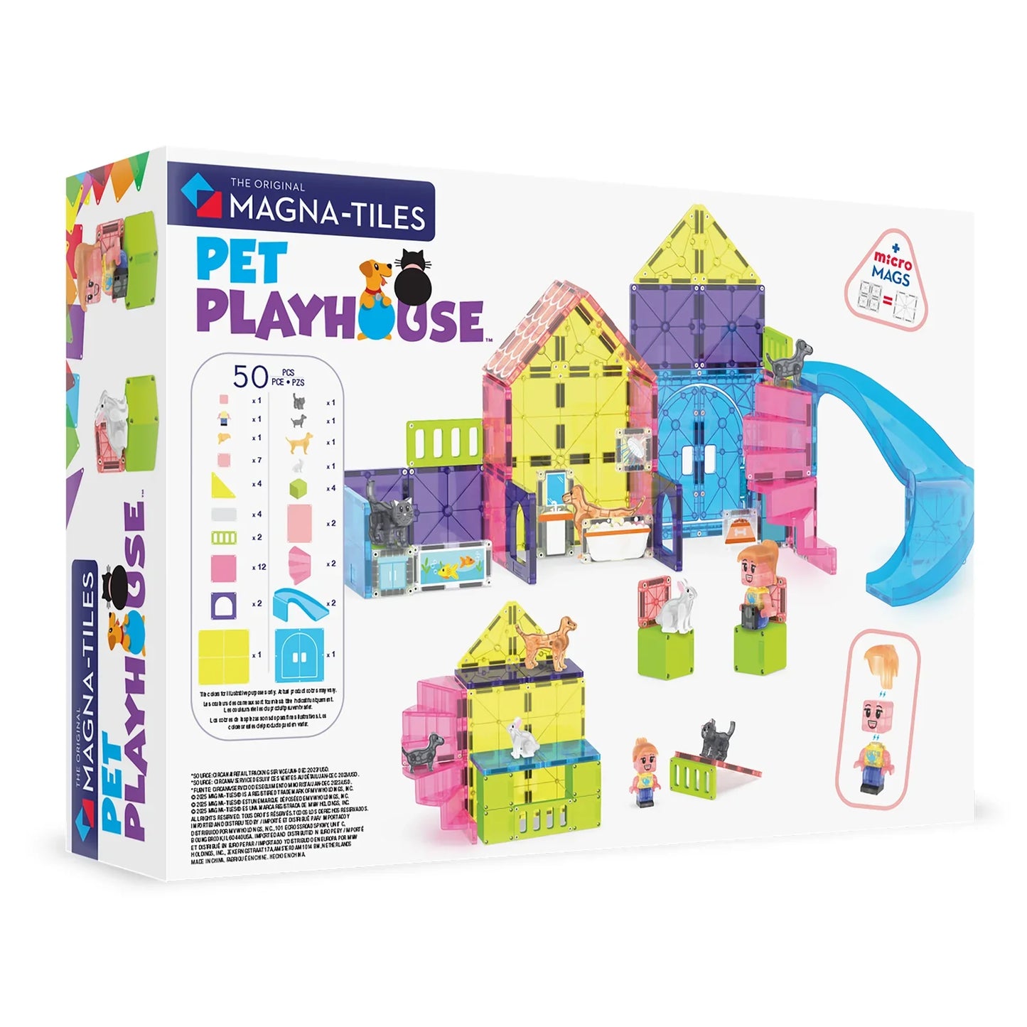 Magna-Tilesâ® Pet Playhouse 50-Piece Set
