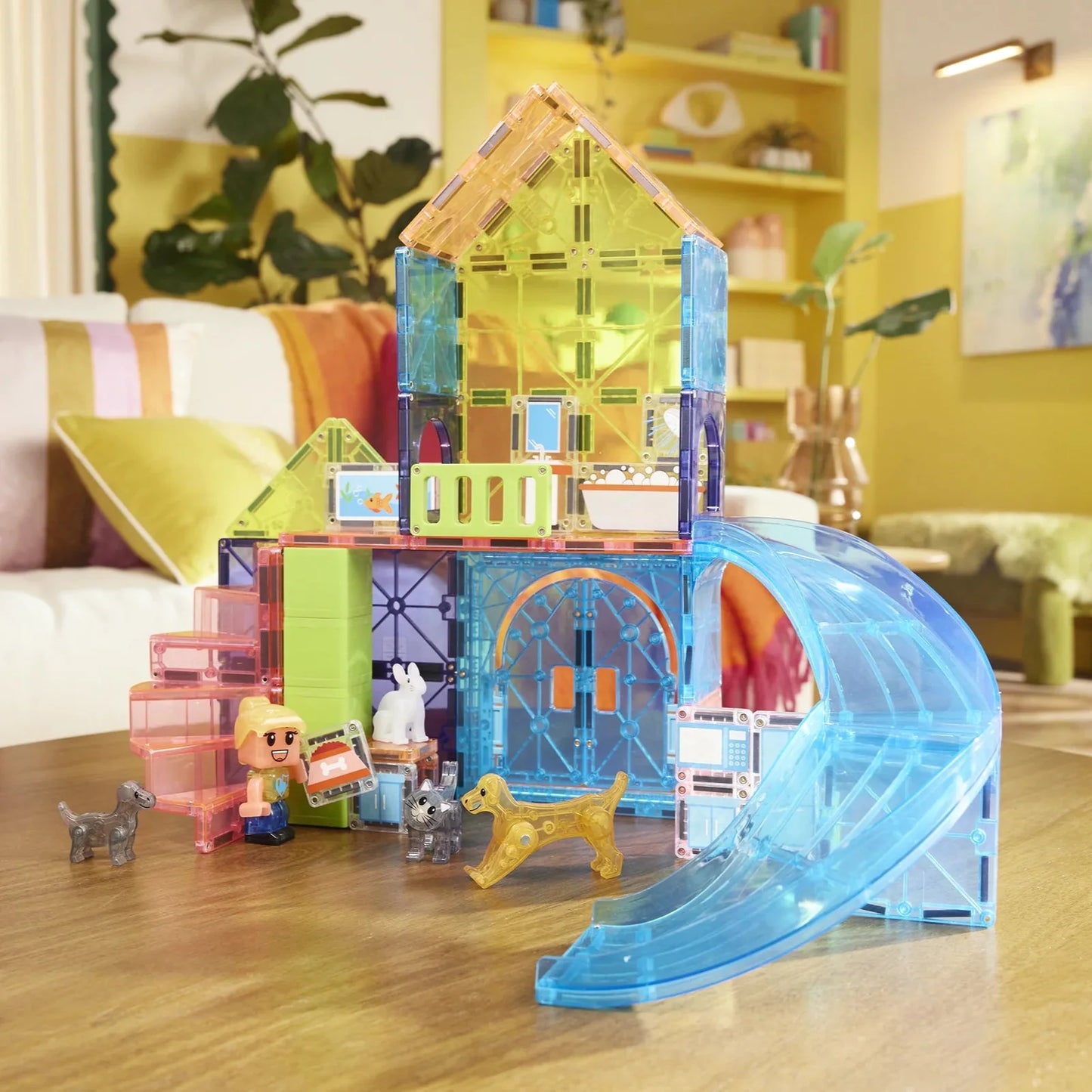 Magna-Tilesâ® Pet Playhouse 50-Piece Set