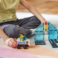 Magna-Tilesâ® Police Patrol 20-Piece Set