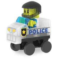 Magna-Tilesâ® Police Patrol 20-Piece Set