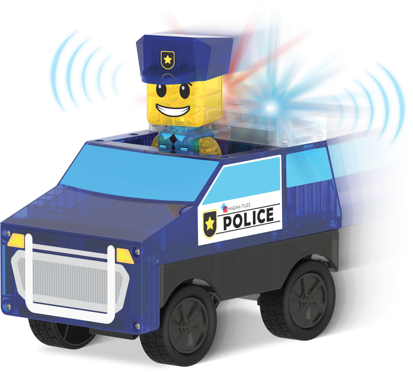 Magna-Tilesâ® Police Station 35-Piece Set