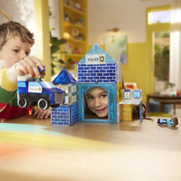 Magna-Tilesâ® Police Station 35-Piece Set