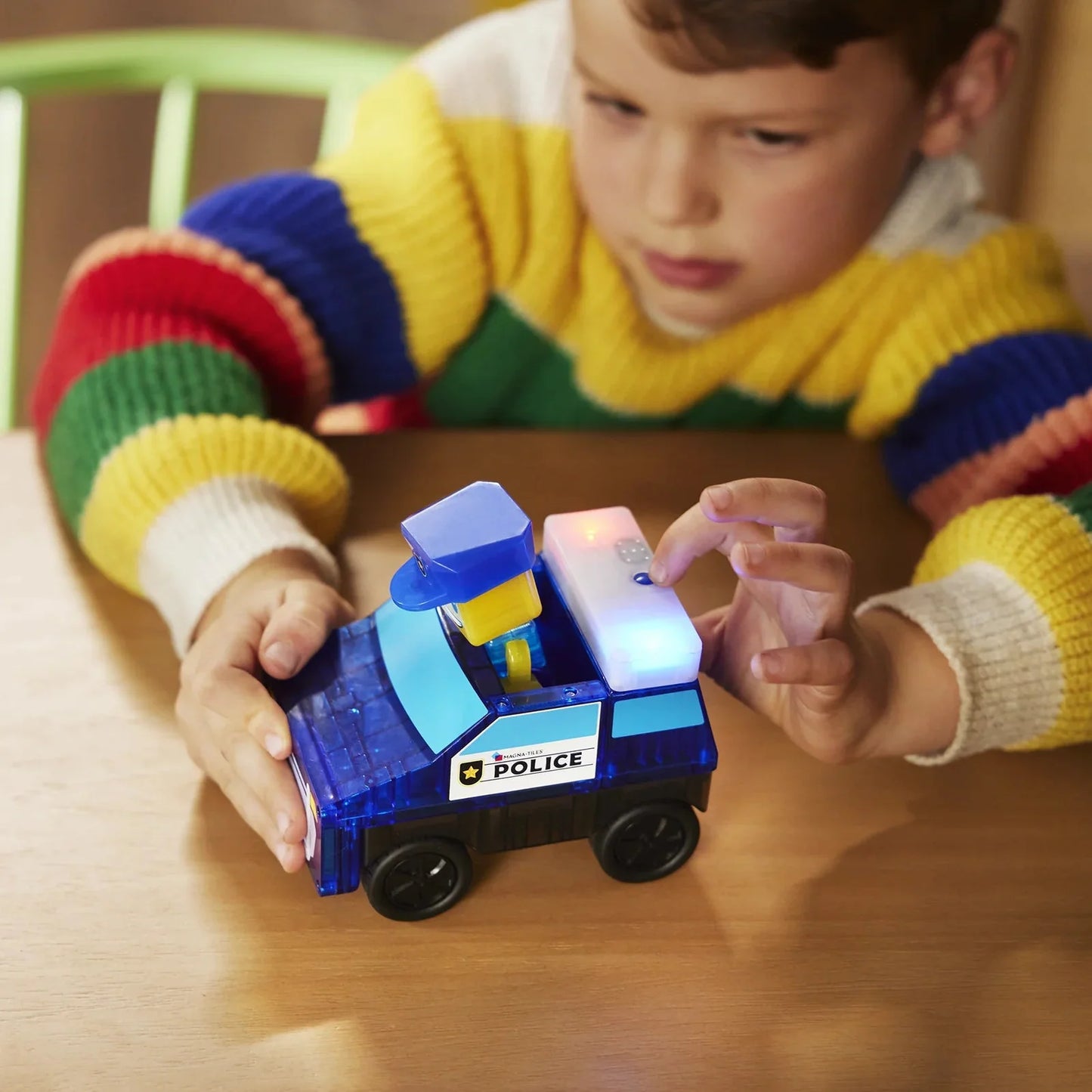 Magna-Tilesâ® Police Station 35-Piece Set
