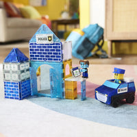 Magna-Tilesâ® Police Station 35-Piece Set