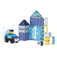 Magna-Tilesâ® Police Station 35-Piece Set