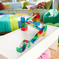 Magna-Tilesâ® Rail Racers Deluxe 90-Piece Set