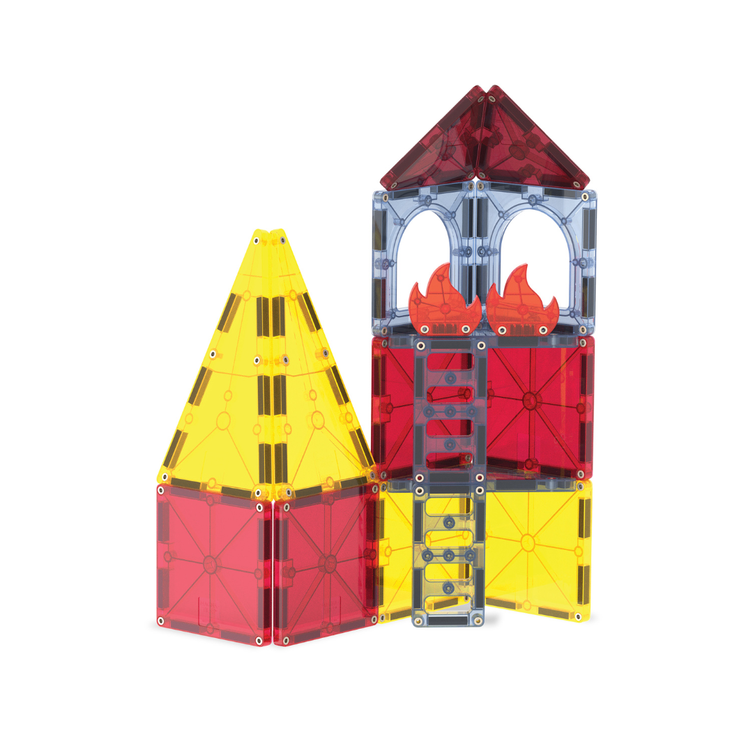 Magna-Tilesâ® Fire Rescue 27-Piece Set