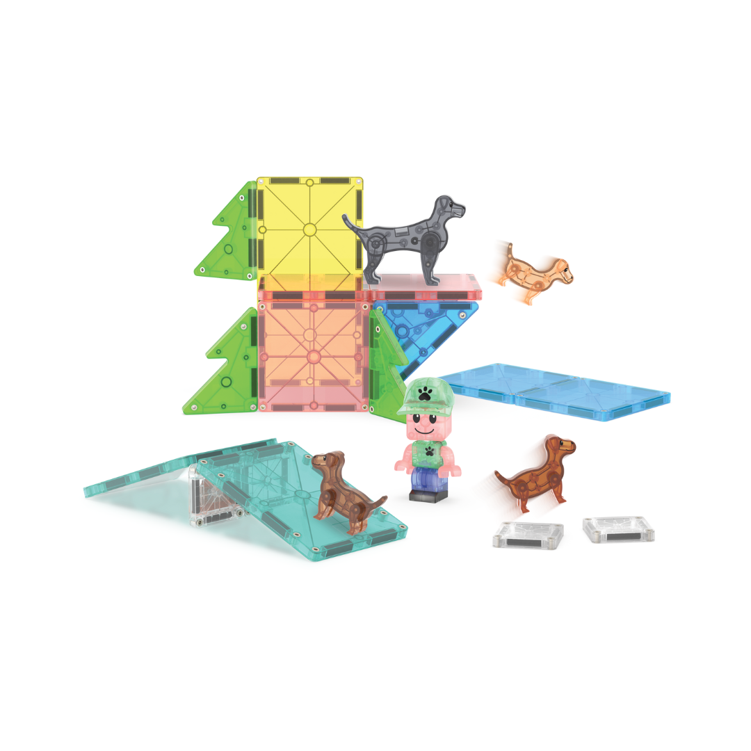 Magna-Tilesâ® Puppy Park 27-Piece Set