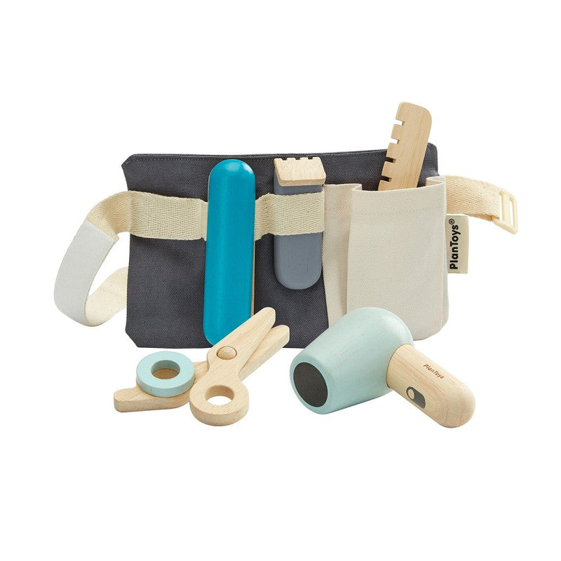 Plantoys Wooden Hair Dresser Set