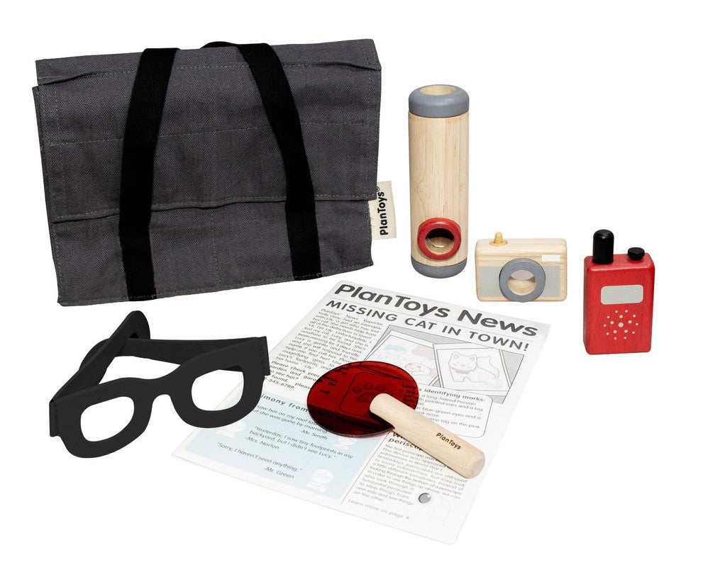 Plantoys Wooden Detective Set