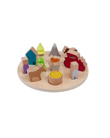 3D-PUZZLE FARM