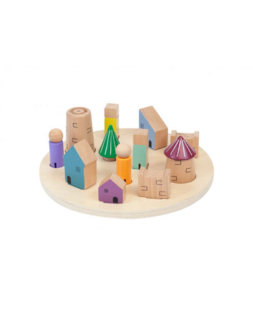 3D-PUZZLE VILLAGE