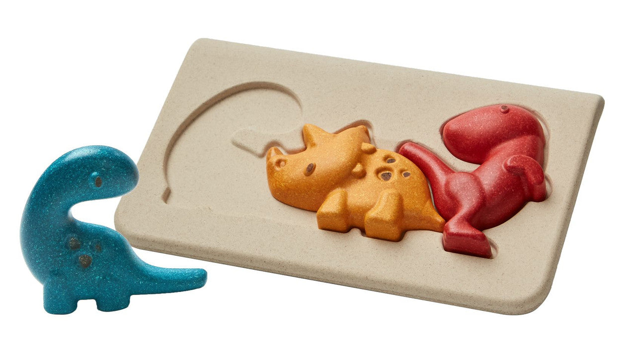Plantoys Wooden Dino Puzzle