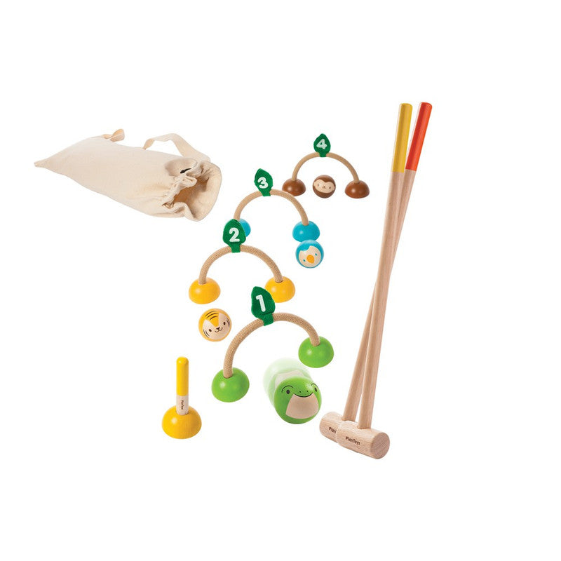 Plantoys Wooden Croquet