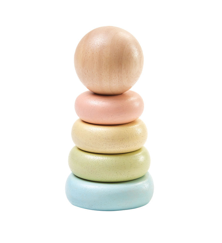 Plantoys Wooden First Stacking Ring