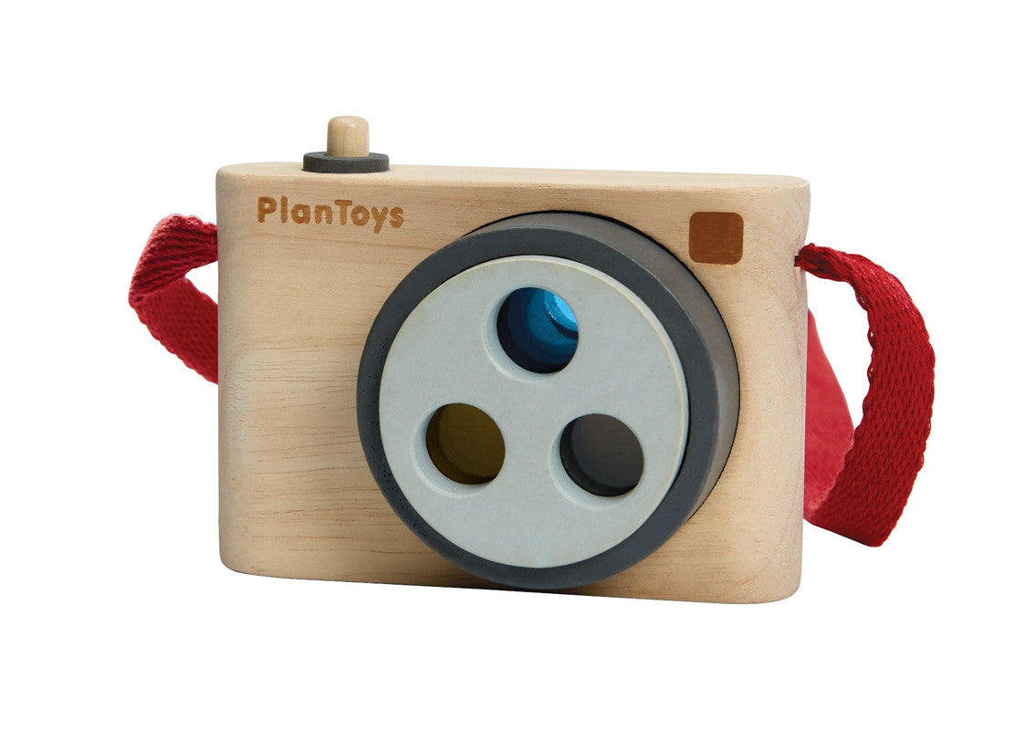 Plantoys Wooden Colored Snap Camera