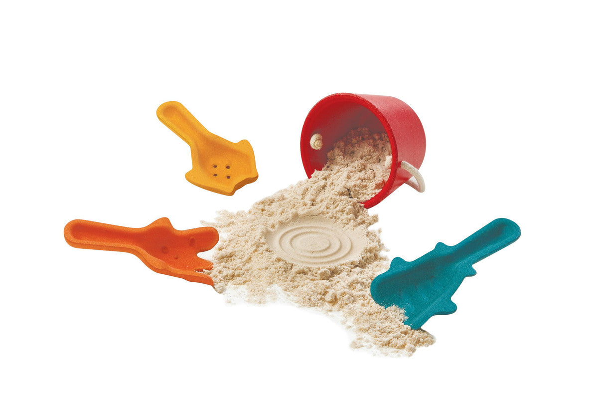 Plantoys Wooden Sand Play Set