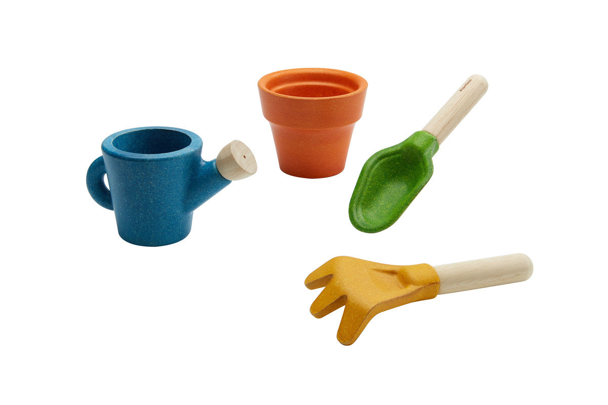 Plantoys Wooden Gardening Set