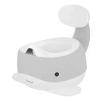 Whale Potty - Light Grey