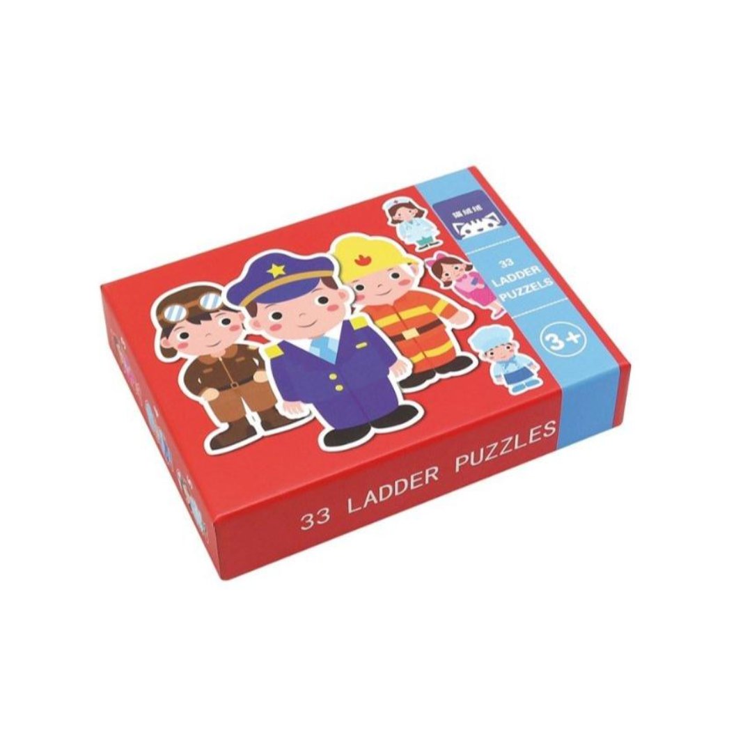 33 Pieces Ladder Puzzles - People