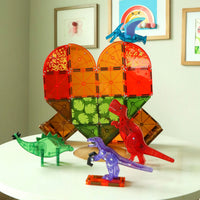 Magna-Tilesâ® Dino World - 40 Pieces Set
