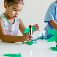 Magna-Tilesâ® Dino World Xl 50-Pieces Set