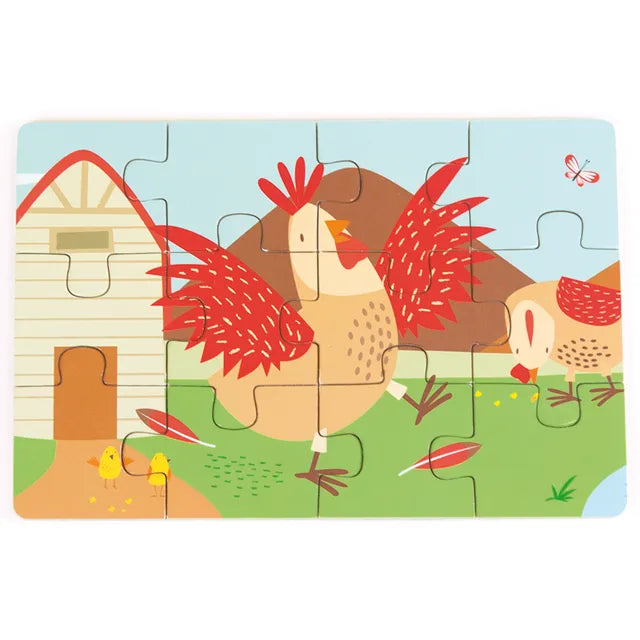 4 Puzzles - Diorama Farm
