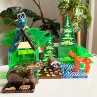 Magna-Tilesâ® Forest Animals 25-Pieces