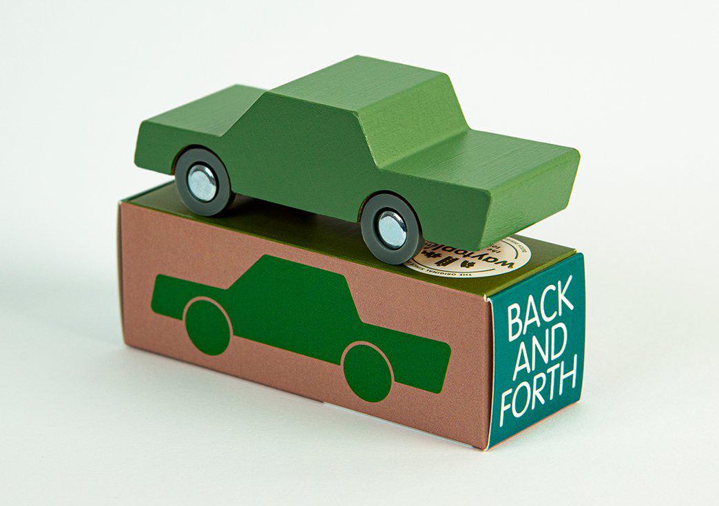 Back & Forth Car Green