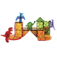 Magna-Tilesâ® Dino World - 40 Pieces Set