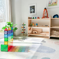 Magna-Tilesâ® Clear Colors 100 Pieces Set