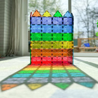 Magna-Tilesâ® Clear Colors 100 Pieces Set