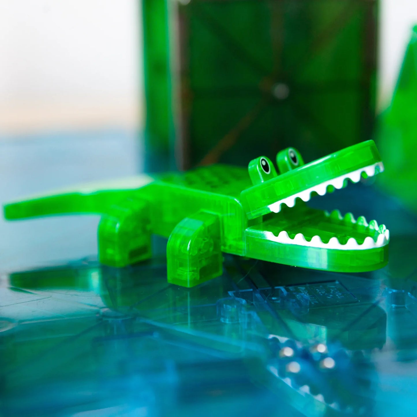 Magna-Tilesâ® Jungle Animals 25-Pieces