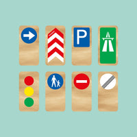 Waytoplay Road Blocks Set - Traffic Signs