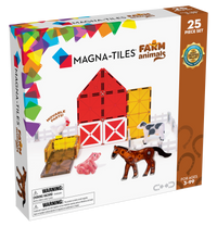 MAGNA-TILES | Farm Animals 25 - Pieces Set | TOYBOX